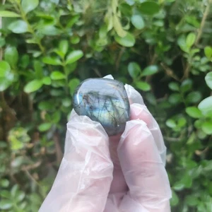 31G Cristal Corazón Labradorita Natural Pulido Áspero CURACIÓN 31 - Imagen 1 de 12