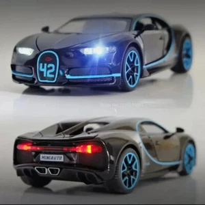 1:32 Bugatti Sport Car Chiron Alloy Chiron Model Vehicle Toys for Children Kids - Picture 1 of 16
