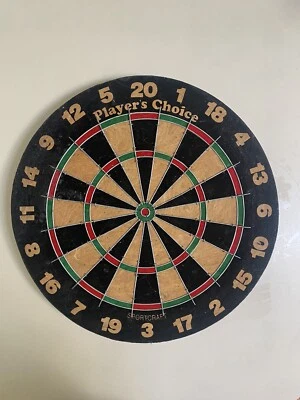 Tablero de dardos vintage de cerdas Sportcraft Players Choice de 18" Foto 1 de 4