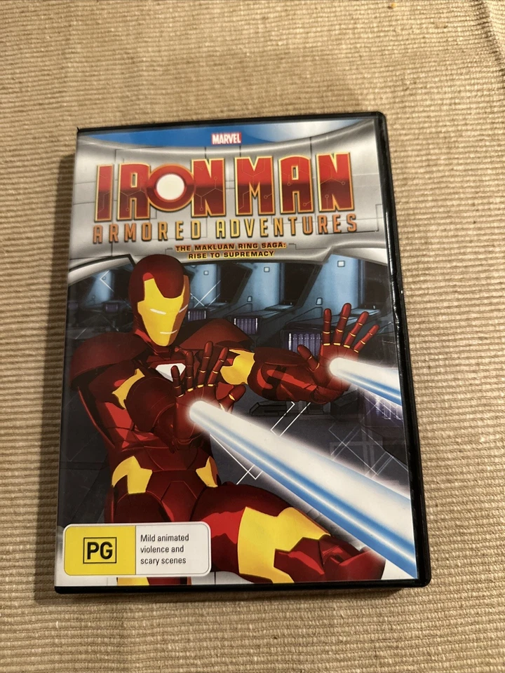 Ironman Armored Adventures-The Makluan Ring Saga-Rise to Supremacy (DVD, 2012) - image 1 of 1