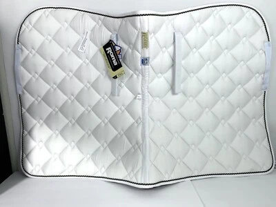 Almohadilla de sillín Roma Ecole doble diamante acolchada NUEVA Foto 1 de 4