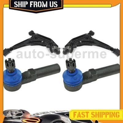 Braço de controle completo dianteiro externo e inferior 4 peças para Nissan Quest 3.0L 1993-1998 - Imagem 1 de 4