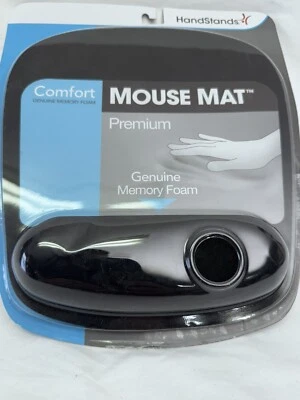 Handstands Memory Foam Mouse Mat with Wrist Rest Non-Skid Backing (A02) - Image 1 of 3