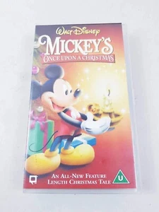 MICKEY'S ONCE UPON A CHRISTMAS - DISNEY - VHS VIDEO - Picture 1 of 12