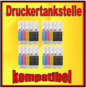 20x Cartucho para BROTHER DCP 530 535 540 550 560 660 680 750 770 130 LC 970 1000 - Imagen 1 de 3