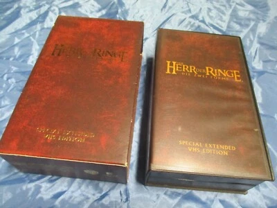 Der Herr der Ringe ,Die 2 Türme , Special Extended VHS Edition , Video Nostalgie - Bild 1 von 4