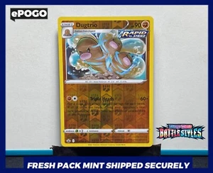 Dugtrio 077/198 Reverse Holo RARE Pokemon Card Chilling Reign Pokémon MINT ✅ - Picture 1 of 2
