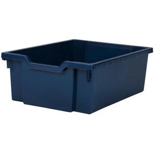 Gratnells Deep Education Storage Tray 312 x 427 x 150mm Midnight Blue