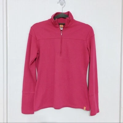 Suéter Lucy Activewear Rosa Media Cremallera Manga Larga Foto 1 de 4