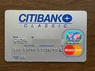 Carte de crédit CITIBANK Classic MasterCard ~ expirée en 1995 ~ à collectionner VINTAGE 