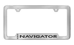 Soporte para matrícula de metal cromado Lincoln Navigator - Imagen 1 de 1