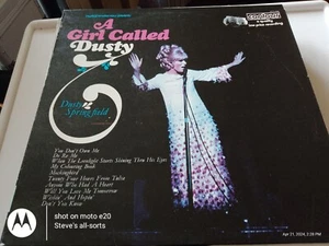 Dusty Springfield A Girl Called Dusty: Vinyl LP. Contour .1964 Good Condition - Picture 1 of 4