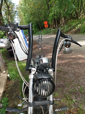 Manillar MOFUN 14" X 1.5" Ape Hanger barras de grasa para Harley Road King Sportster XL Foto 1 de 4