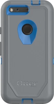 OtterBox DEFENDER Series Rugged Case w/ Holster for Google PIXEL (5")- GREY/BLUE - Image 1 of 2