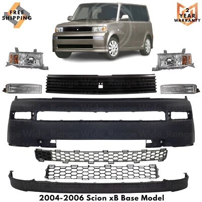 Front Bumper Cover & Grille Assembly Kit For 2004-2006 Scion xB Base Model — 第 1/4 张图片