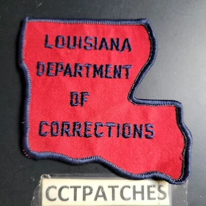 LOUISIANA DEPARTMENT OF CORRECTIONS (SMALL LETTERS) SHOULDER PATCH LA - Picture 1 of 2