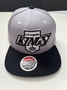 Los Angeles Kings Hat SnapBack Gray Black LA Kings Zephyr VTG Never Worn - Picture 1 of 8