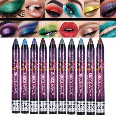 Multi-color Eye Shadow Eye Shadow Pencil Lip Pencil Eye Shadow Stick Makeup . - Image 1 of 4
