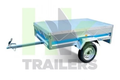 Erde 143 153 Trailer Cover, Waterproof, Flat, Maypole 1.5m Trailer, PVC,  Daxara - Image 1 of 2