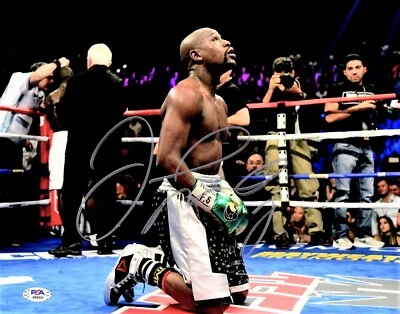 Floyd Mayweather Jr Signed Autographed 11x14 inch Photo * PSA/DNA Authenticity * - Image 1 of 3