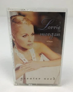 Lorrie Morgan - Greater Need (Cassette, Tape) Working Tested Music Audio Tape - Imagen 1 de 2