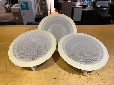 VM Audio VMIS6 In Ceiling Speakers 6.5” White  x 7 Speakers - All Working - Image 1 of 4