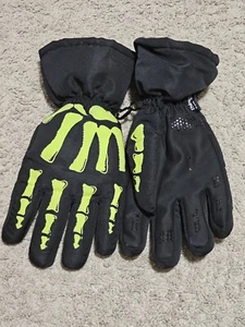 Kids Skeleton 3M Thinsulate Winter Gloves With Lining - L/XL - Picture 1 of 4
