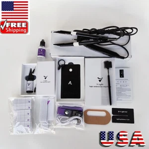 V light Hair Extension UV Clear glue Kit Set Hair Extension Removal Tools  - Picture 1 of 14