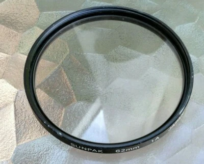 Sunpak  Sky 1A Skylight  62mm  Filter  Lens  coated   - Image 1 of 4