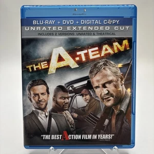 The A-Team 2010 Three-Disc Blu-ray + DVD Combo Liam Neeson Bradley Cooper - Foto 1 di 5