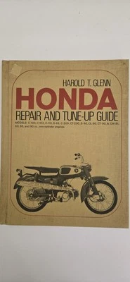 Honda 1968 guía de reparación y puesta a punto de motocicletas libro de tapa dura Harold Glenn Foto 1 de 3