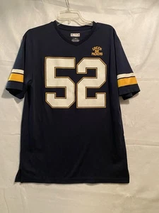 Green Bay Packers 52 Matthews Women’s Jersey Style V Neck Shirt Dark Navy Sz L - Picture 1 of 6