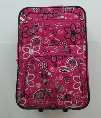 Maleta Rockland Rolling (impresión floral rosa)  Foto 1 de 4