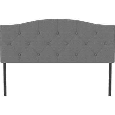 Cabecero tapizado completo/queen Hillsdale Furniture Provence gris glaciar Foto 1 de 4