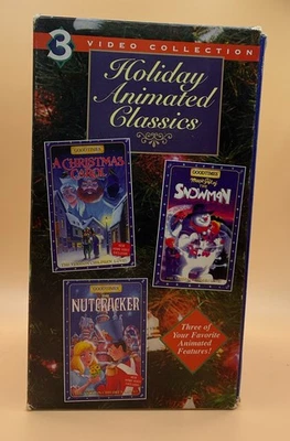 Holiday Animated Classics VHS 1995 3 Tape Box Set Good Times *Buy 2 Get 1 Free* - Image 1 of 4