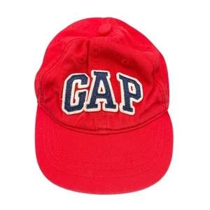 Vintage Gap Logo Toddler Hat Baseball Red Sports Snapback Cap - Picture 1 of 4
