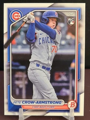 Bowman Pete Crow-Armstrong #85 RC 2024 Foto 1 de 2