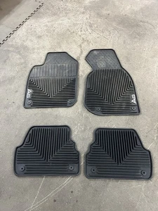 C5 Audi A6 OEM Rubber Floor Mats 2000-2005 *Narrow Body* - Picture 1 of 9