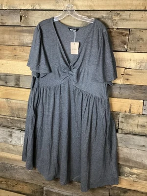 Maxi gris hasta la rodilla Bloomchic para mujer talla 18/20  Foto 1 de 4