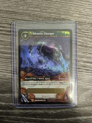 Ghostly Charger - WOW TCG World of Warcraft - Unscratched Loot - Image 1 of 3