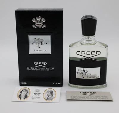 Creed Aventus 100 ml / 3,3 oz F003612 AUTÉNTICO ¡NUEVO Y SELLADO! TAPA METÁLICA Se envía rápido Foto 1 de 4