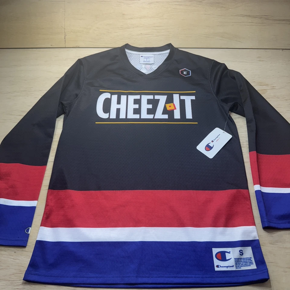 Champion Cheez It E Series Hockey Jersey Ultrafuse Size Small  E Sports Arena - Image 1 of 4