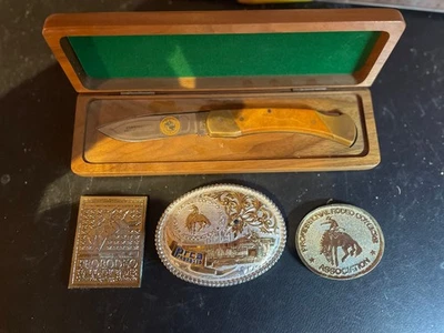 Cuchillo y hebilla PBR & PRCA, Copenhagen nuevos y más. TOTALMENTE NUEVO Foto 1 de 4