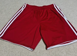 Adidas - Boys Tri Stripe Climate Cool Shorts - Size Youth Small - Picture 1 of 6