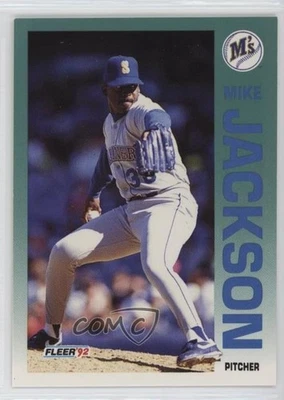 1992 Fleer Mike Jackson #282 - Image 1 of 2