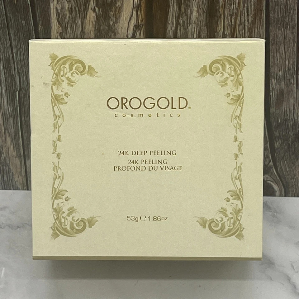 OROGOLD 24K Deep Peeling 53g 1.86oz Face Exfoliator Vitamins C & E Made - Image 1 of 4