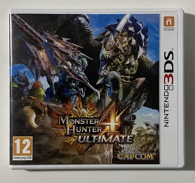 Monster Hunter 4 Ultimate (Nintendo 3DS, 2015) PAL - Tested & Working - VGC - Image 1 of 4