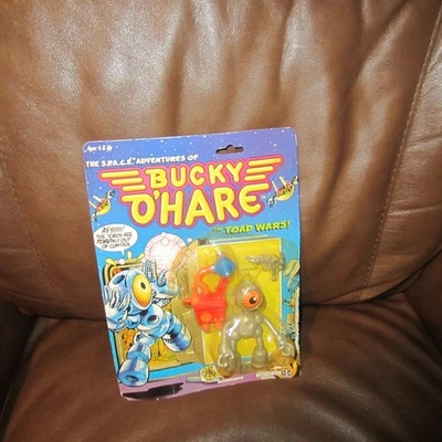 A.F. C. Blinky Bucky O' Hare Toad Wars 1990 Hasbro Vintage Action Figure - MOC - Image 1 of 4
