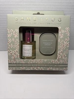 PISTACHIO DREAM PERFUME OIL ROLLERBALL  & SOLID PERFUME SET- GOURMAND COLLECTION - Image 1 of 3