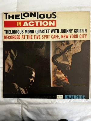 Thelonious Monk Quartet “Thelonious In Action” LP/Riverside 1190 (NM) 1984 Reiss - Image 1 of 4